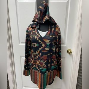 Crazy Train Aztec Hoodie